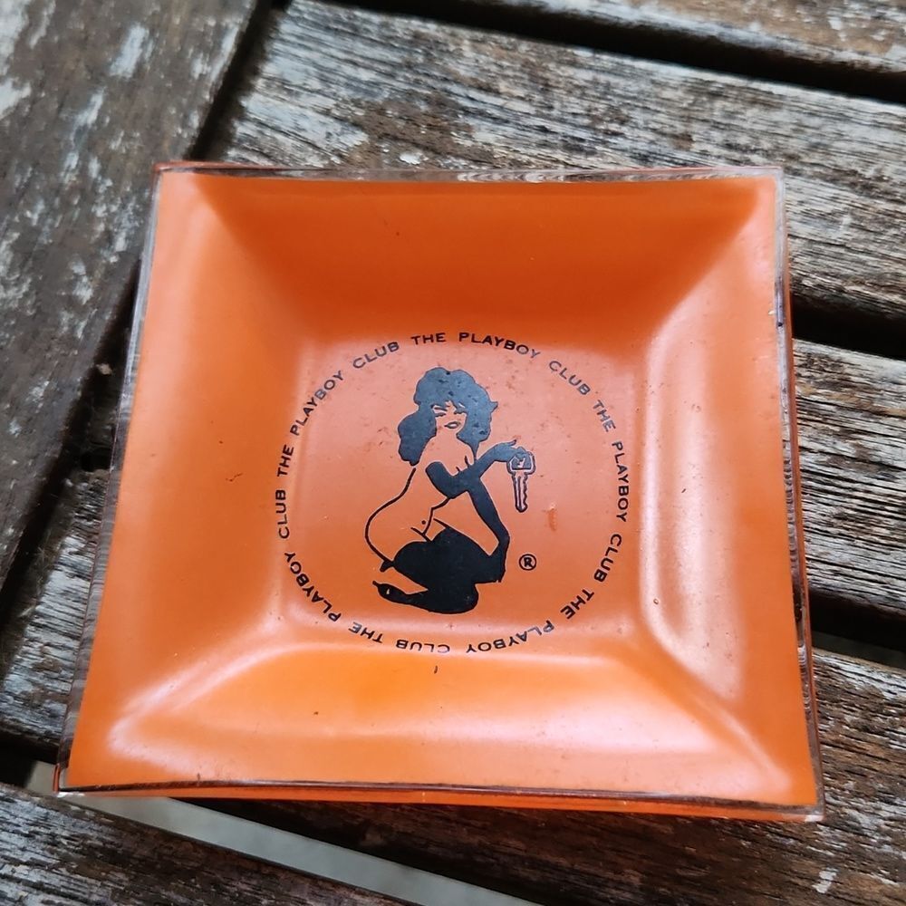 The Playboy Club Dish Keys Coins Cigarette Vintage Ashtray